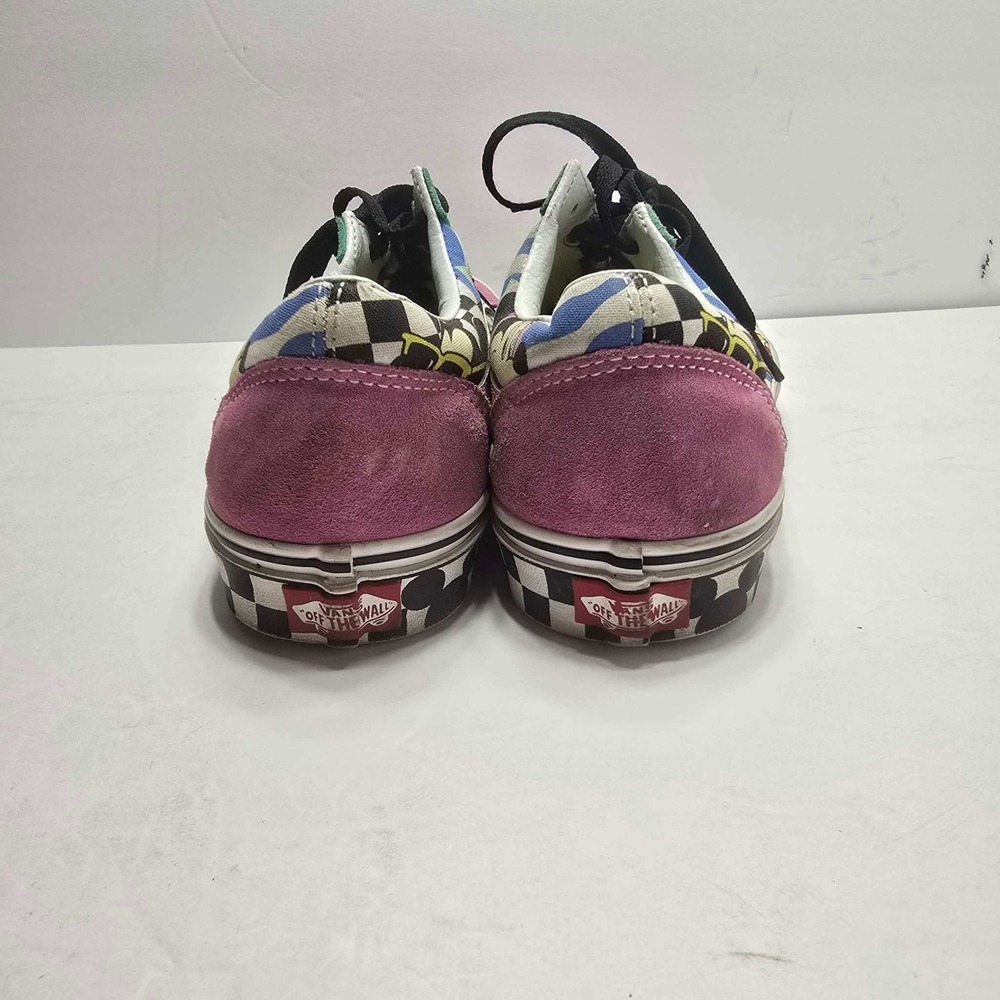 Vans Old Skool Disney 90s Mickey Mouse Multi Color Sneakers Womens 10 Mens 8.5 - Picture 4 of 12